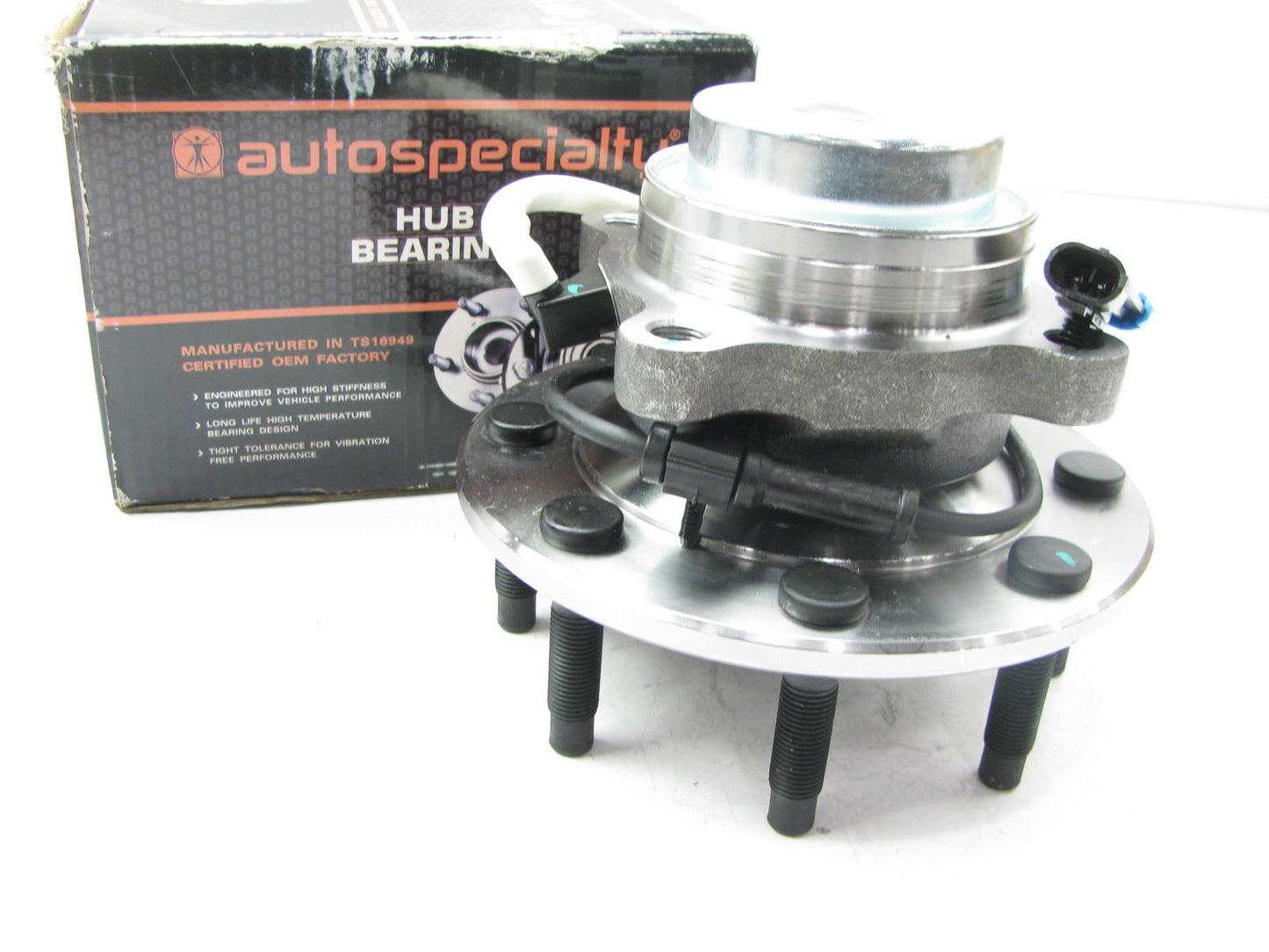 Auto Specialty 590352 FRONT 8 Lug Wheel Bearing And Hub Assembly