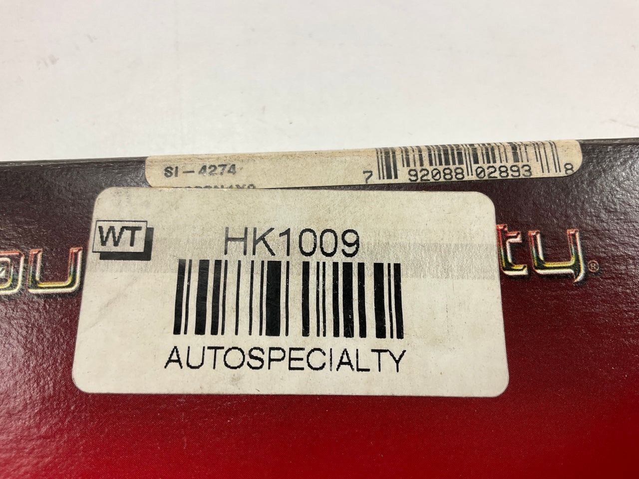 Auto Specialty HK-1009 Front Brake Hardware Kit - Mercedes Benz W126, R107