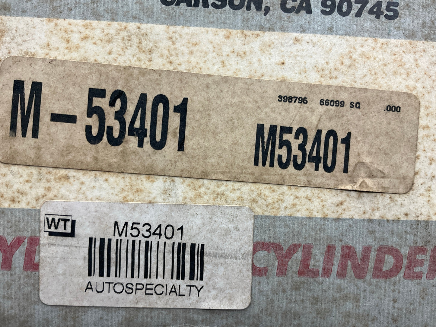 Auto Specialty M-53401 Brake Master Cylinder For 1980-1983 Mazda GLC