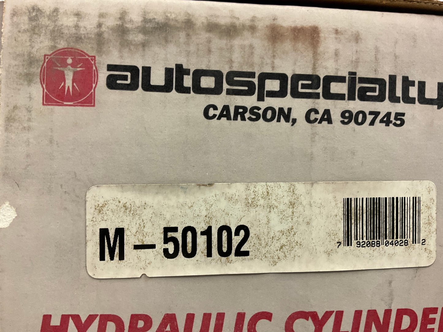 Auto Specialty M50102 Brake Master Cylinder 1985-86 Chevy Sprint, Firefly, Forza