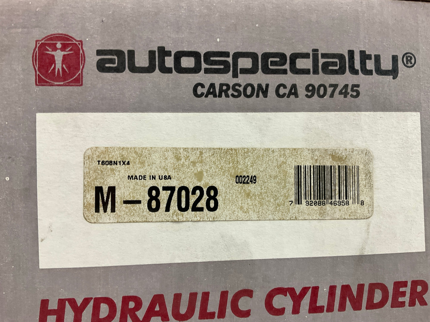 Auto Specialty M87028 Brake Mster Cylinder For 2001-03 Dodge Ram 2500, 3500
