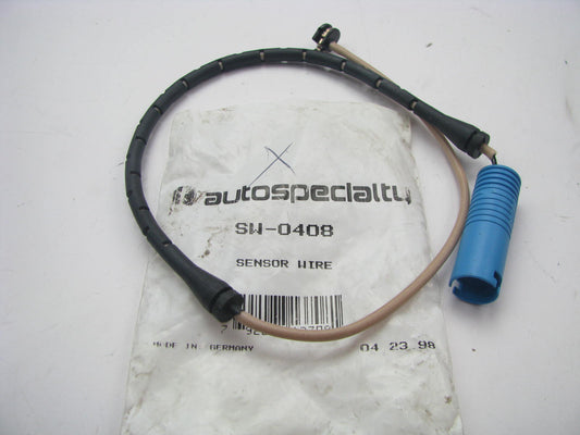 Auto Specialty SW-0408 Front Brake Pad Wear Sensor For 1995-1998 BMW 750iL