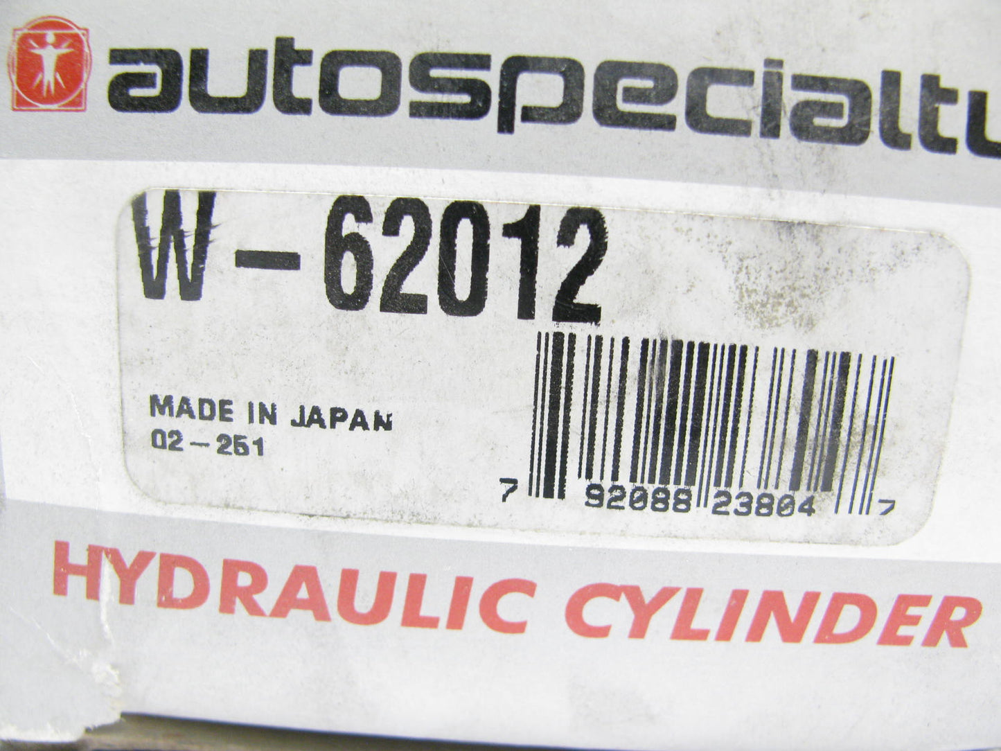 Auto Specialty W-62012 Drum Brake Wheel Cylinder - Rear Left