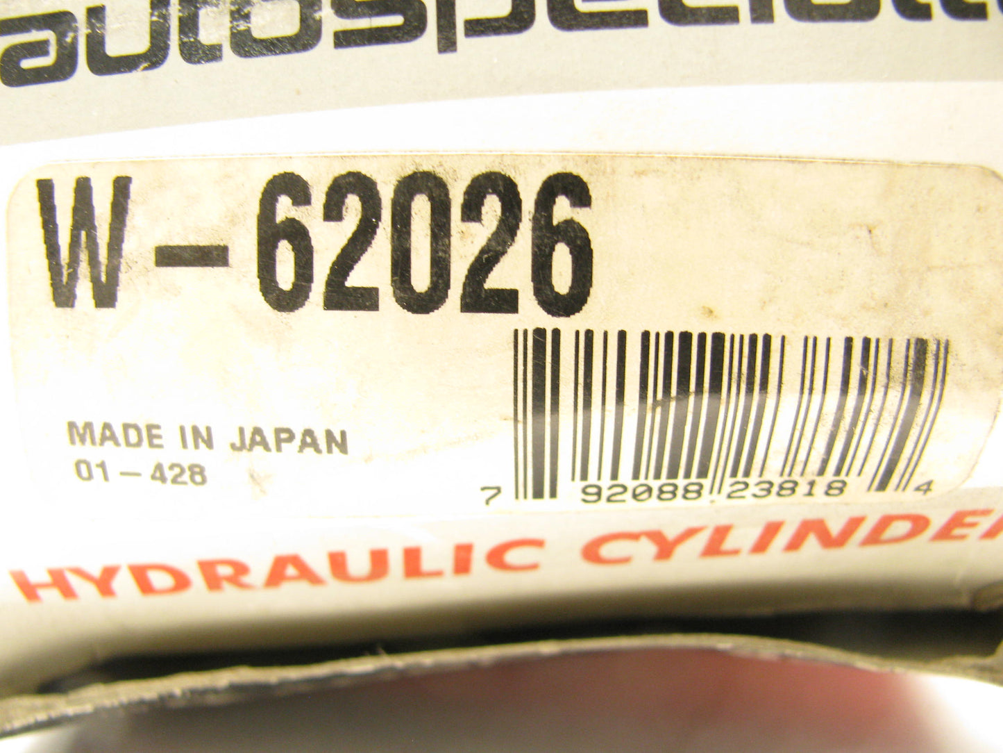 Auto Specialty W-62026 Rear Right Drum Brake Wheel Cylinder 1991-1993 Isuzu NPR