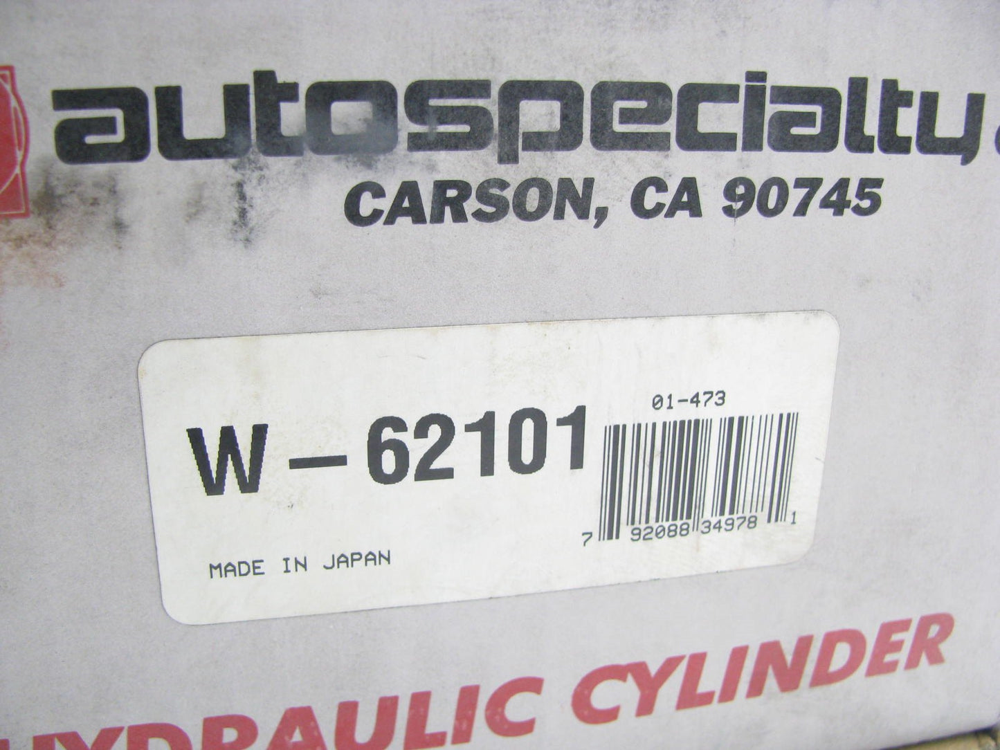 Auto Specialty W-62101 Rear Left Rearward Drum Brake Wheel Cylinder - 87-94 FSR