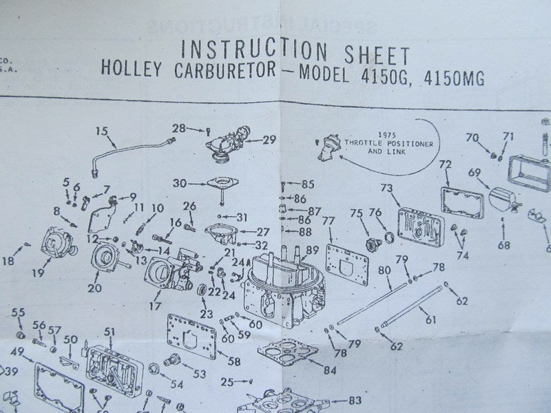 Auto Tune 151036 Carburetor Rebuild Kit For Holley 4150G, 4150MG 4-BBL