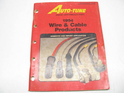 Auto Tune AT300-94 1994 Wire & Cable Products Catalog - Domestic & Import 141 PG