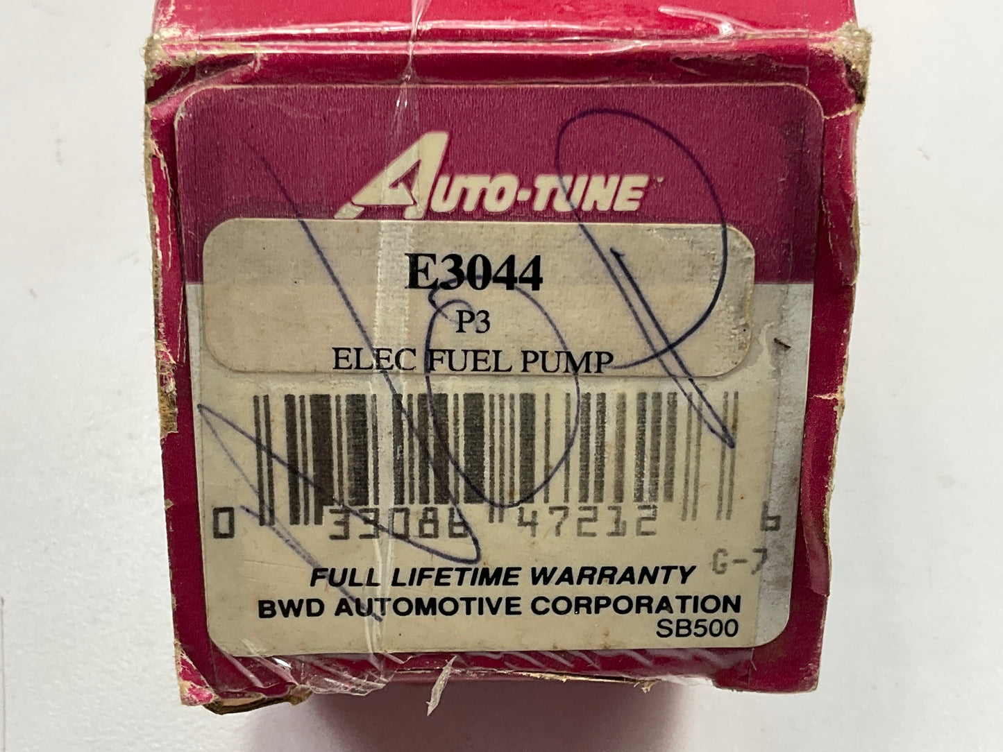 Auto Tune E3044 Electric Fuel Pump, Made By BWD