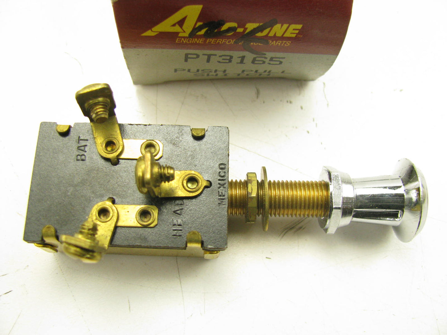 Auto Tune PT3165 Universal Marine 3-terminal Push Pull Switch