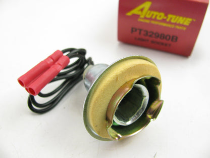 Auto Tune PT32980B Light Lamp Bulb Socket Holder Pigtail Light Bulb Connector