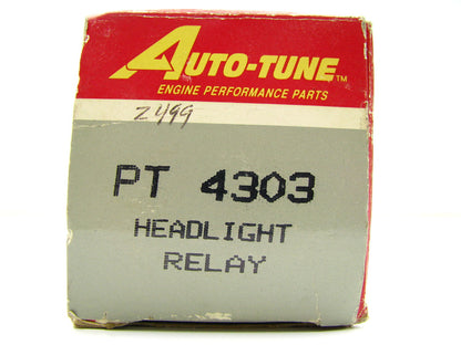 Auto Tune PT4303 4-Terminal GLASS FUSED Headlight Relay  HR201 1R1742 562469