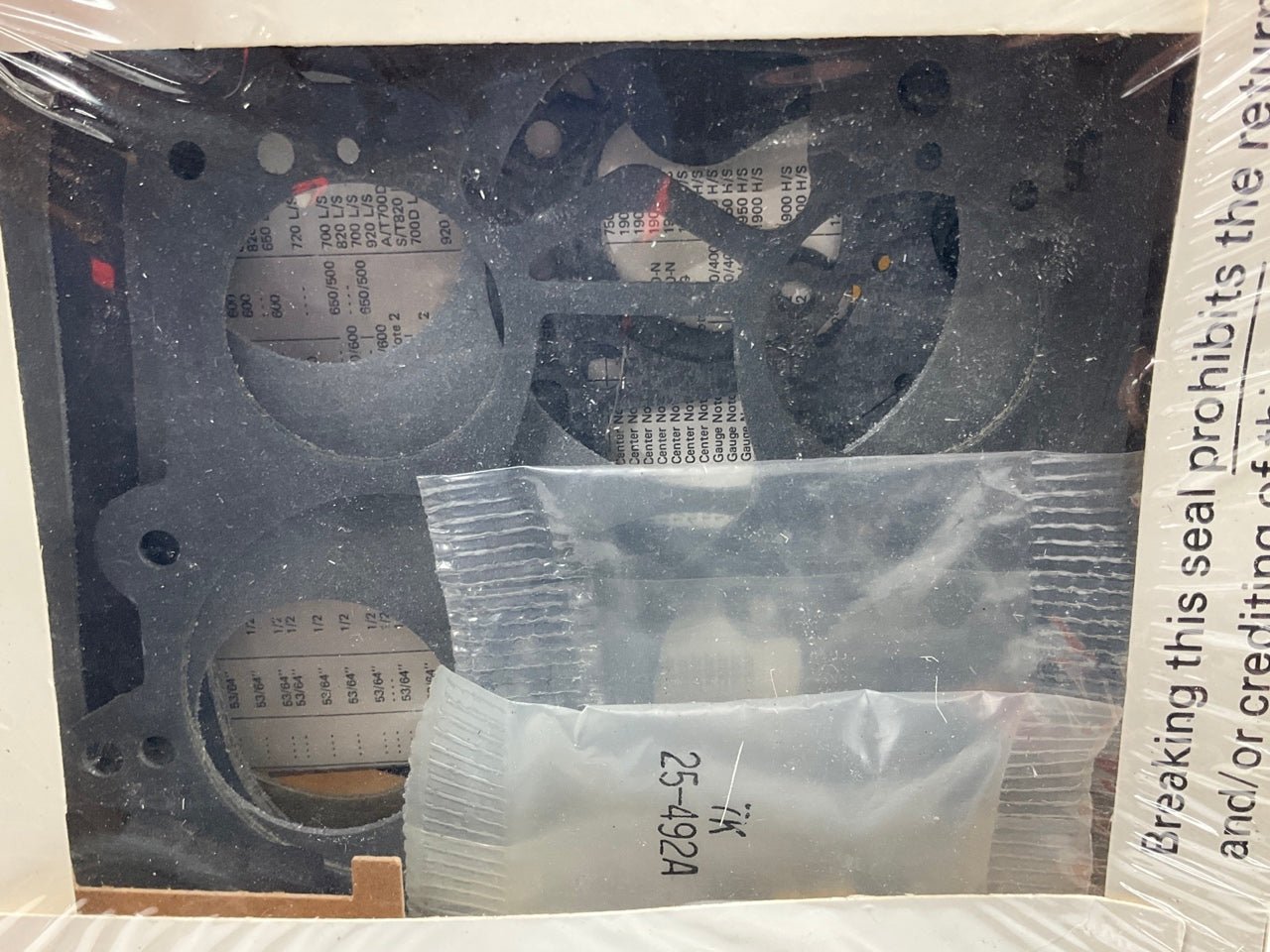Auto Value AV-10335 Carburetor Rebuild Kit 1970-71 Chevrolet GMC Rochester 4BBL