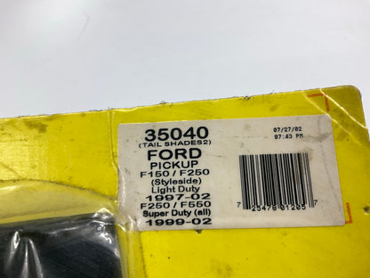 AVS 35040 Tail Shades Tail Light Cover Kit - 97-03 Ford F-150, 99-07 F-250 F-350