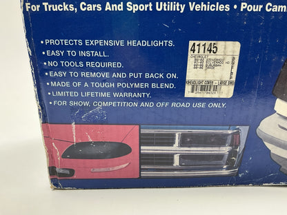 Auto Ventshade 41145 Headlight Head Lamp Cover Kit, Smoke