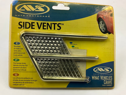 Auto Ventshade 988620 Chrome Side Vent - 1 Pair