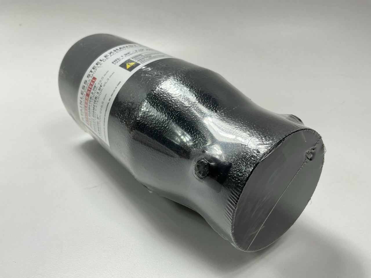 Autowurks 18003 Black Stainless Steel Exhaust Tip For 1-3/4''-2-1/2'' Exhaust Pipe