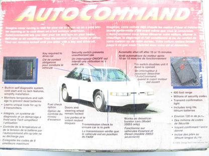 AutoCommand 20053 UNIVERSAL Remote Car Start - 400 Feet Range
