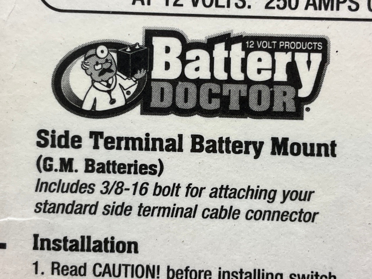 Autocraft 20128 GM SideTerminal Battery Disconnect Safety Switch - 250 Amps