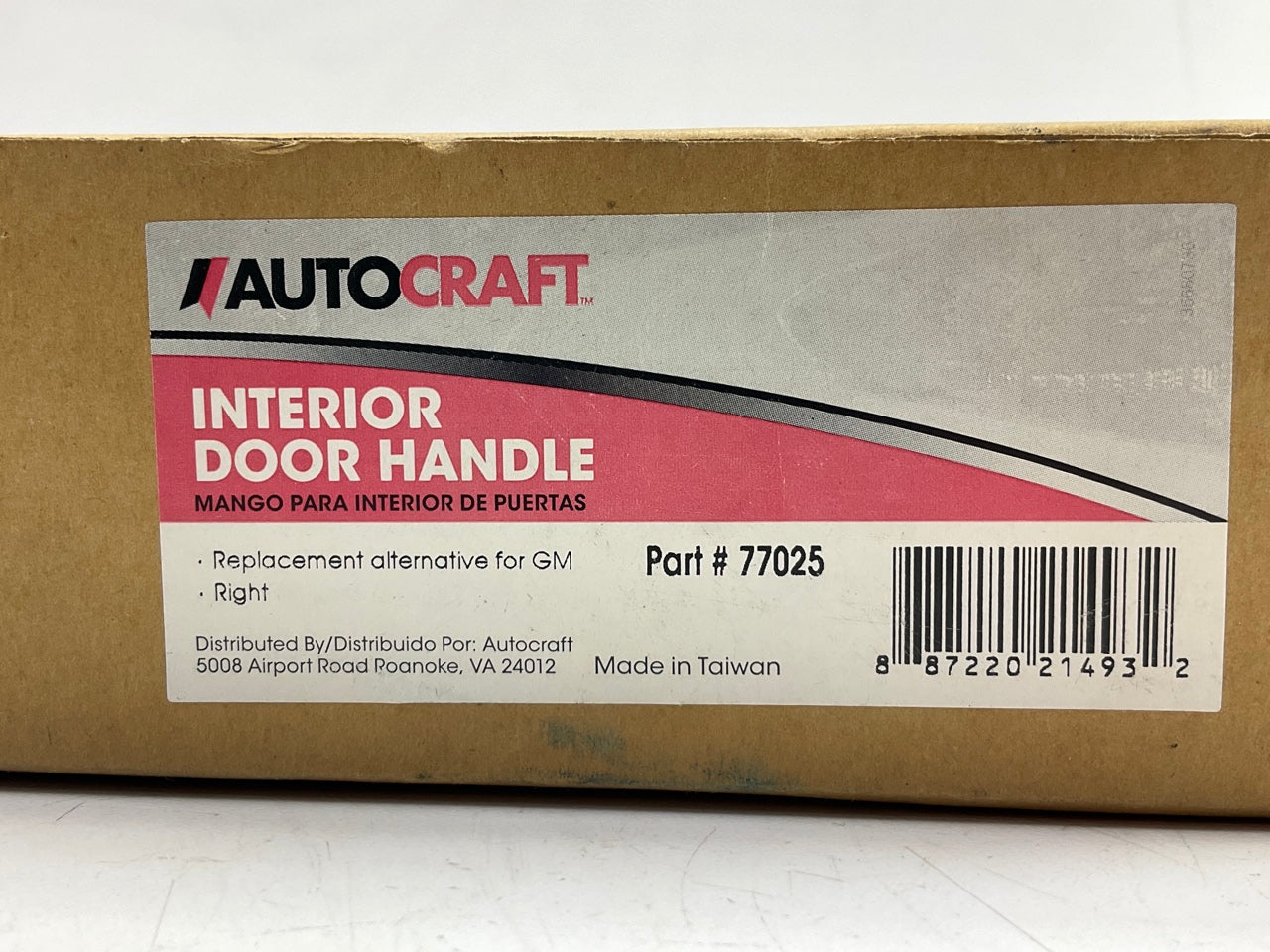 Autocraft 77025 Front / Rear Right Interior Door Handle