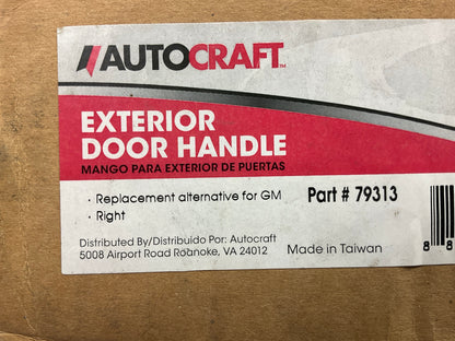 Autocraft 79313 Rear Right Passenger Side Exterior Door Handle