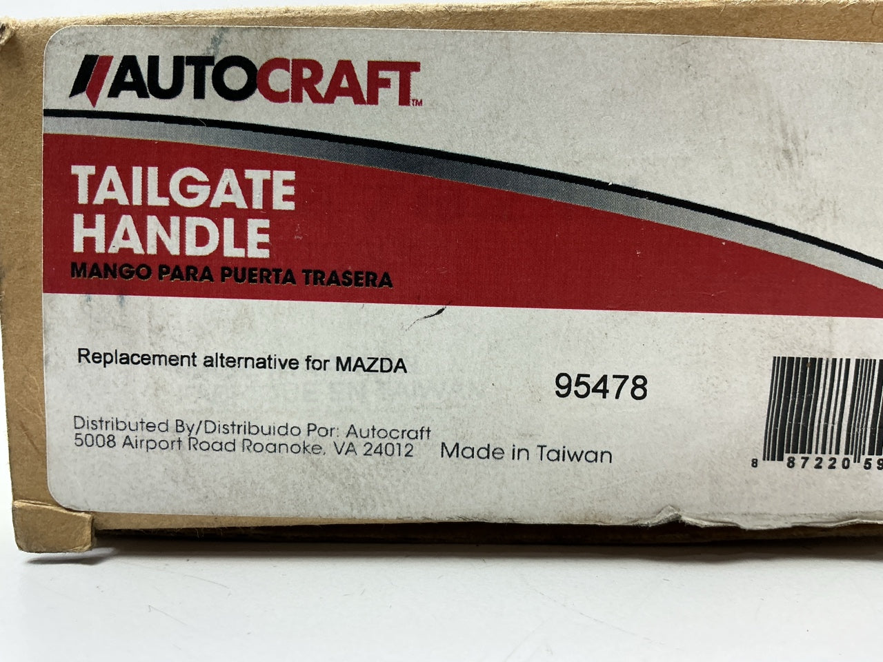 Autocraft 95478 Tailgate Door Handle