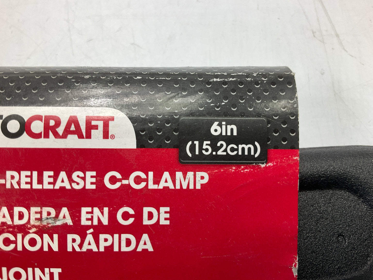 Autocraft AC1012 - 6'' Quick Release C-Clamp