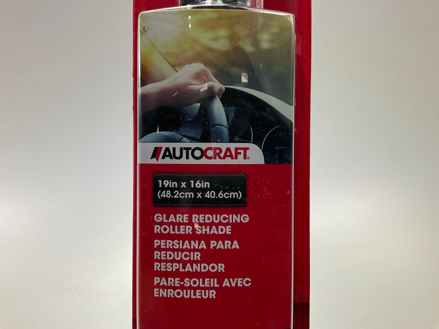 (2) Autocraft AC1041 Retractable Window Sun Shade 19'' X 16'' - Black