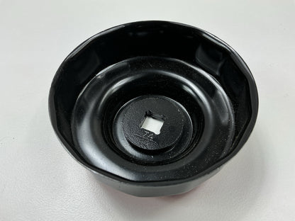 Autocraft AC1097 Engine Oil Filter Cap Wrench 74mm, 14 Flute
