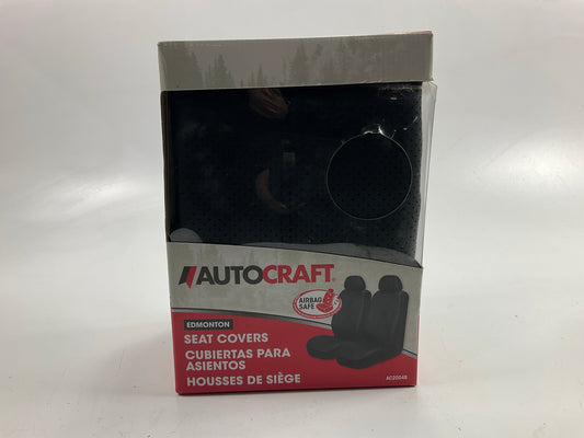 Autocraft AC2004B Black Universal Bucket Seat Cover - PAIR