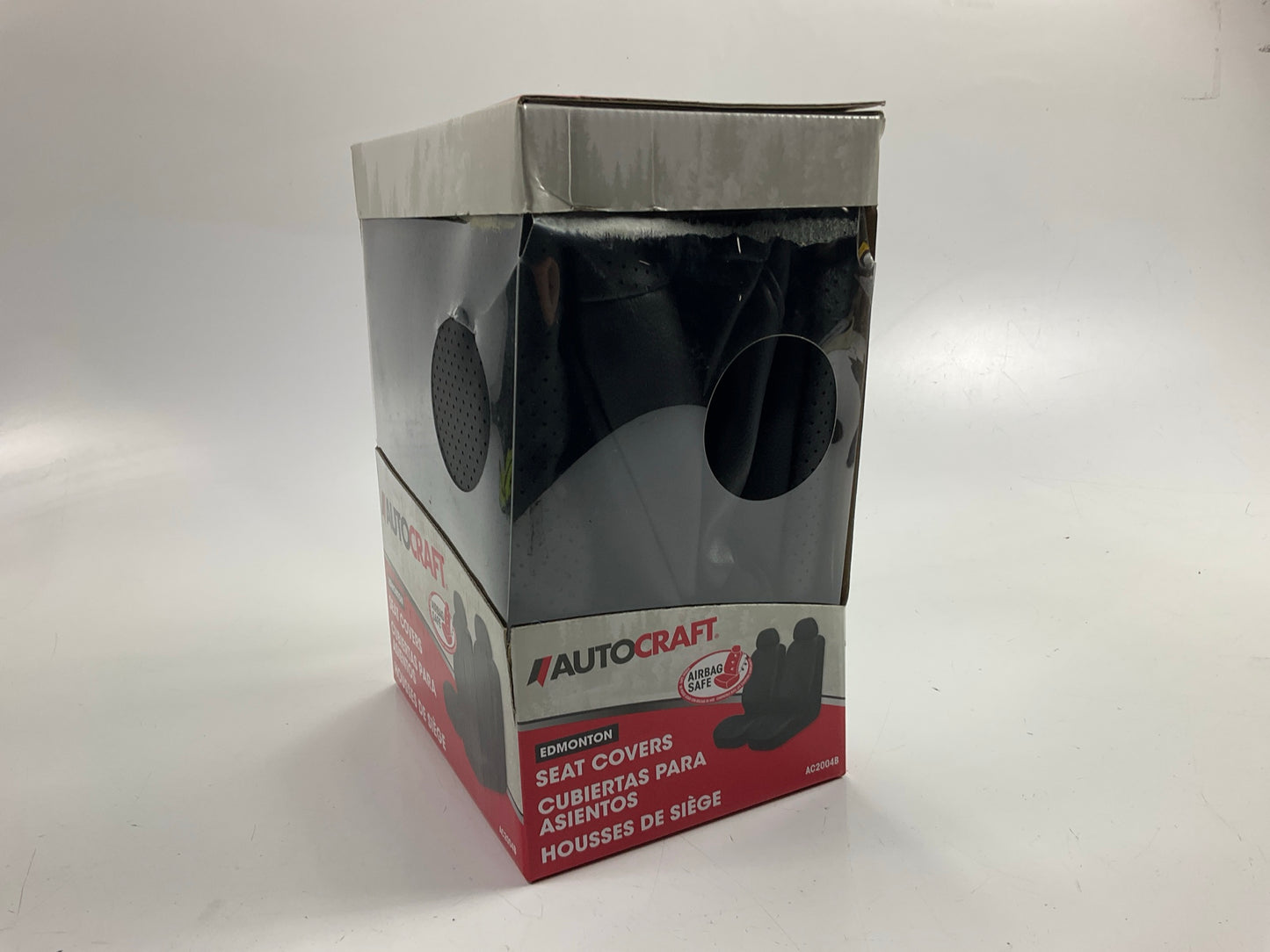 Autocraft AC2004B Black Universal Bucket Seat Cover - PAIR