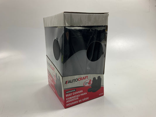 Autocraft AC2004B Black Universal Bucket Seat Cover - PAIR