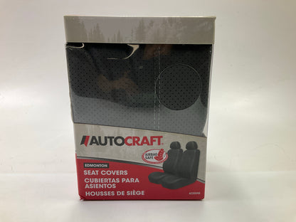Autocraft AC2004G Seat Cover Set Gray, For Bucket Seats W Adjustable Head Rests