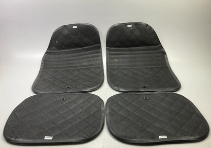 Autocraft AC2083B All Season Faux Leather Floor Mat Set