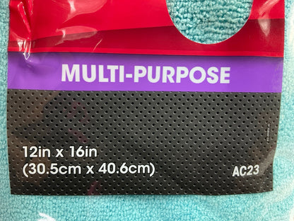Autocraft AC23 Microfiber Multi-Purpose Towels 12'' X 16'' - Pack Of 6