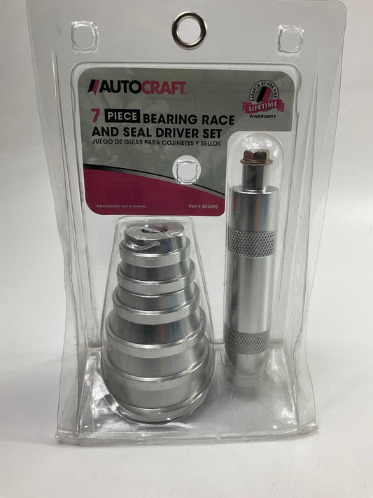 Autocraft AC3090 7 - Piece Bearing Race And Seal Driver Set