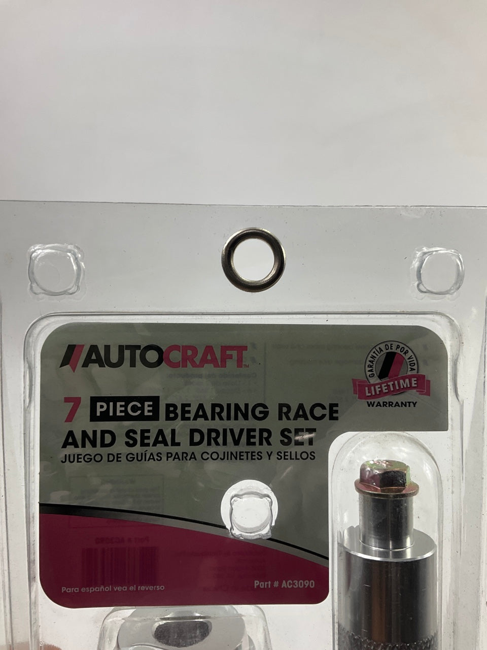 Autocraft AC3090 7 - Piece Bearing Race And Seal Driver Set