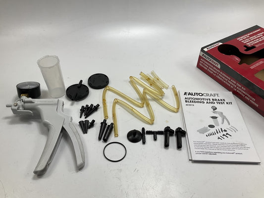 Autocraft AC3310 Automotive Brake Bleeding And Test Kit - DETERIORATED TUBE