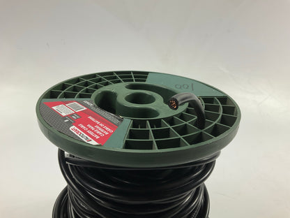 Autocraft AC3653 - 98' Battery Cable Black Ground Cable, 8 Gauge
