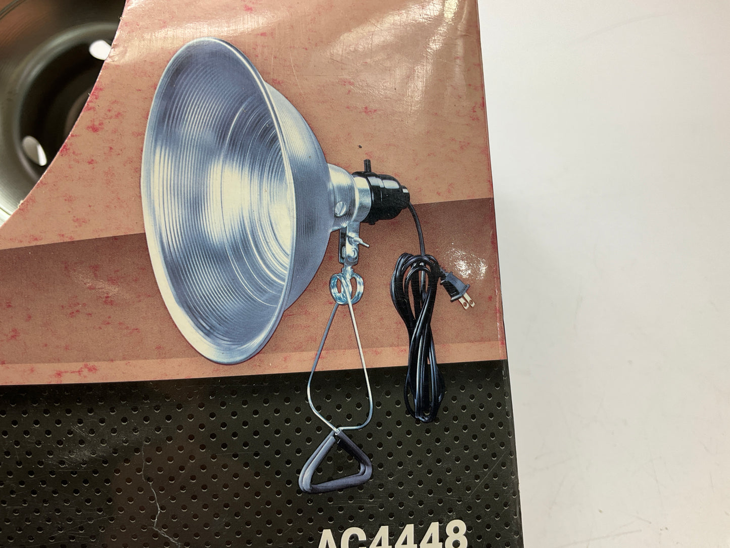 Autocraft AC4448 8.5'' Aluminum Clamp-On Work Light Lamp - Up To 150W