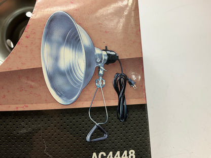 Autocraft AC4448 8.5'' Aluminum Clamp-On Work Light Lamp - Up To 150W