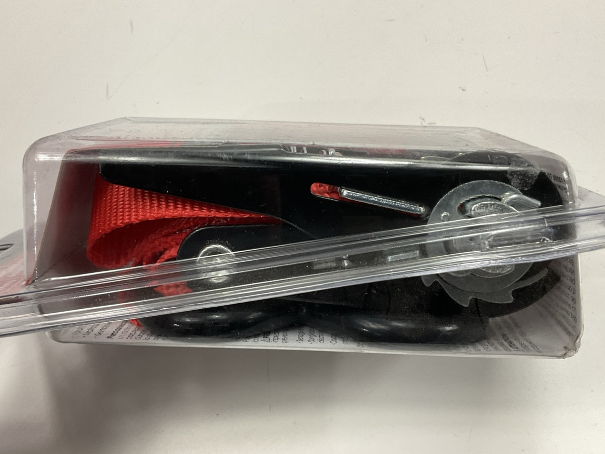 Autocraft AC44 13ft 4m Ratchet Tie-Down 300 Lb Load Limit 900 Lb Break Strenght
