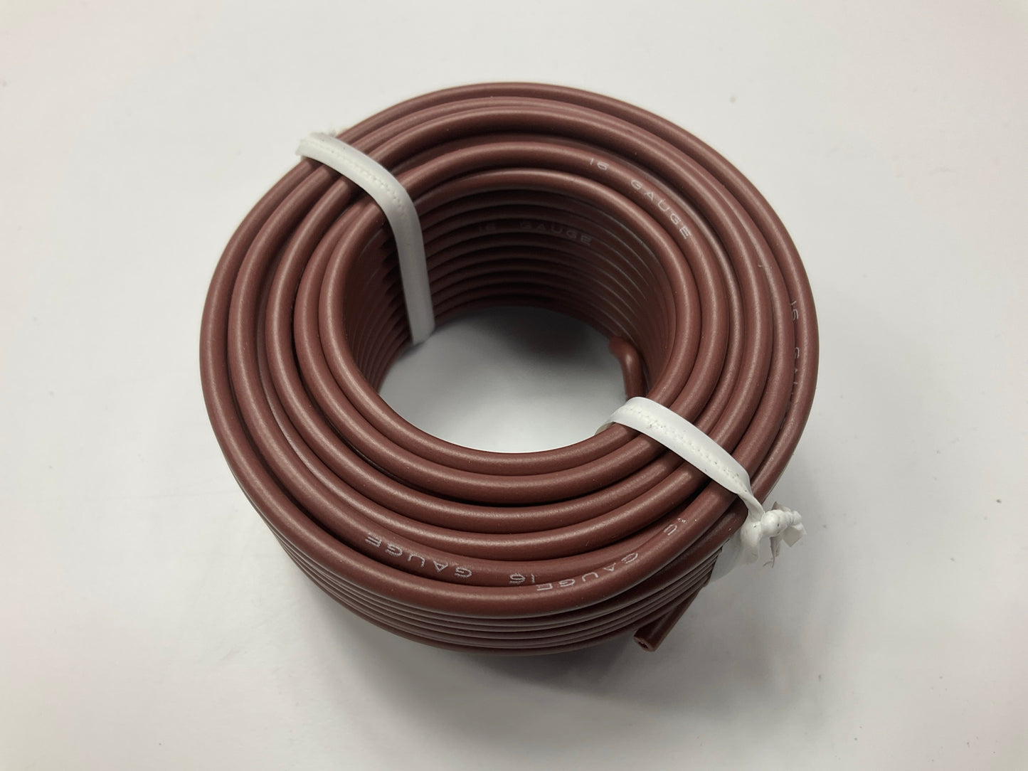 Autocraft AC4520 - 30 Ft Automotive Primary Brown Wire, 16 Gauge