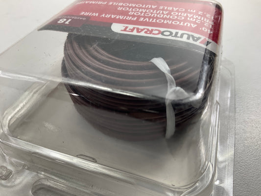Autocraft AC4522 - 40' Automotive Primary Wire, Brown, 48 Gauge
