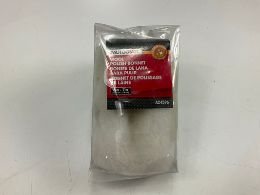 Autocraft AC4596 - 6 - 7'' Wool Polish Bonnet
