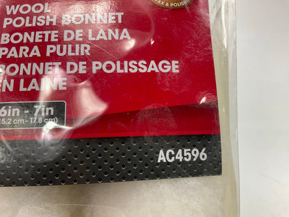 Autocraft AC4596 - 6 - 7'' Wool Polish Bonnet