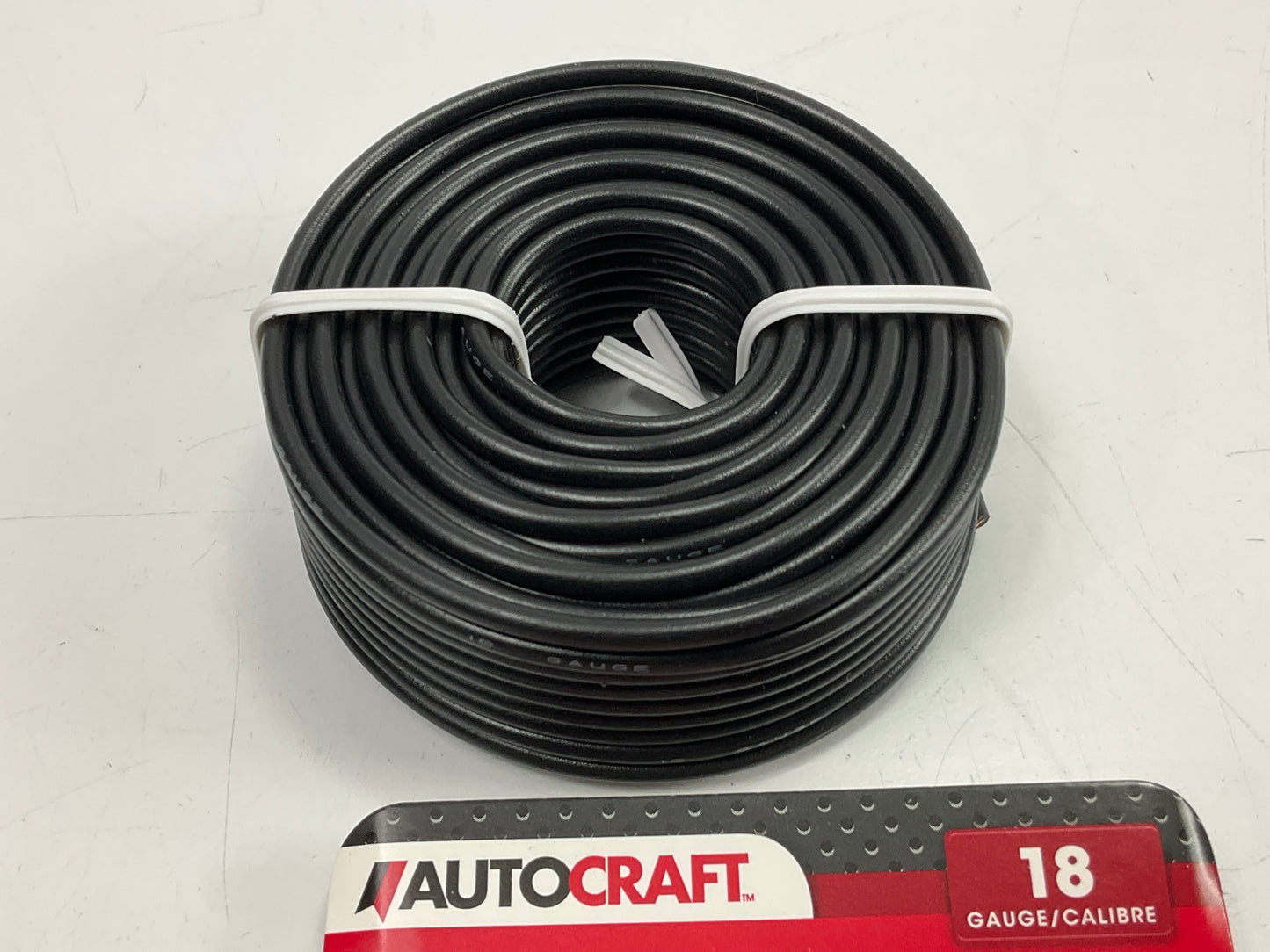 Autocraft AC460 40' Automotive Primary Wire - Black, 18 Gauge