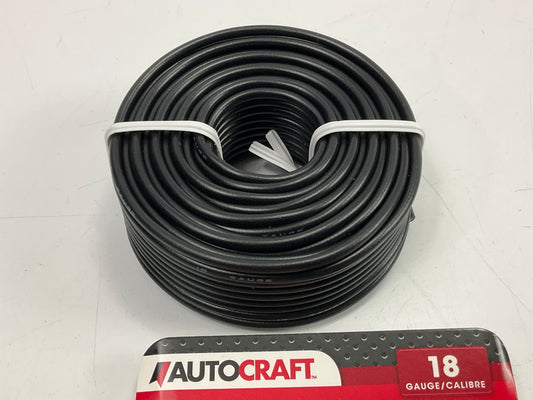 Autocraft AC460 40' Automotive Primary Wire - Black, 18 Gauge