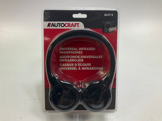 AutoCraft AC4712 Universal Infrared Headphones (wireless IR) Head Phones