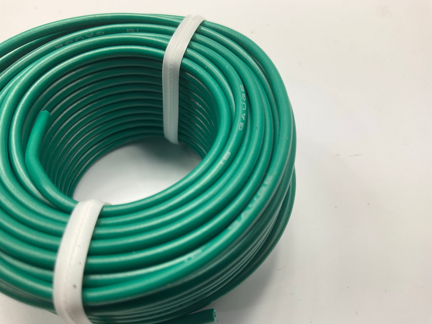 Autocraft AC474 - 40 Ft Automotive Primary Green Wire, 18 Gauge