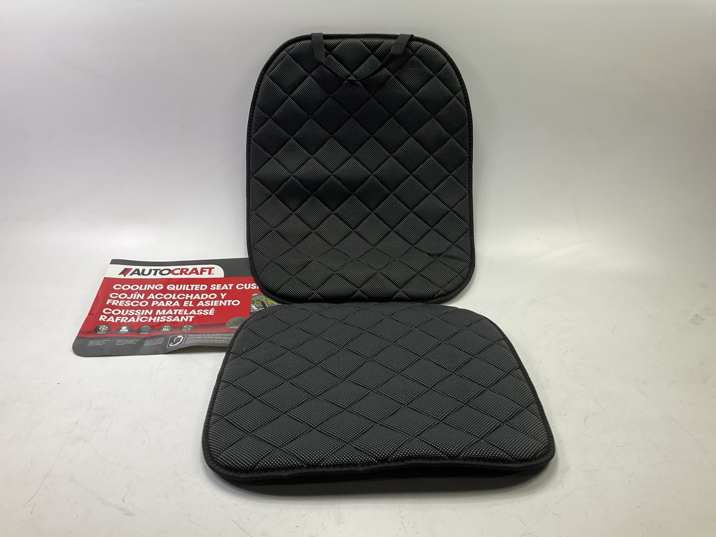 Autocraft AC4805QBK Cooling Quilted Seat Cushion
